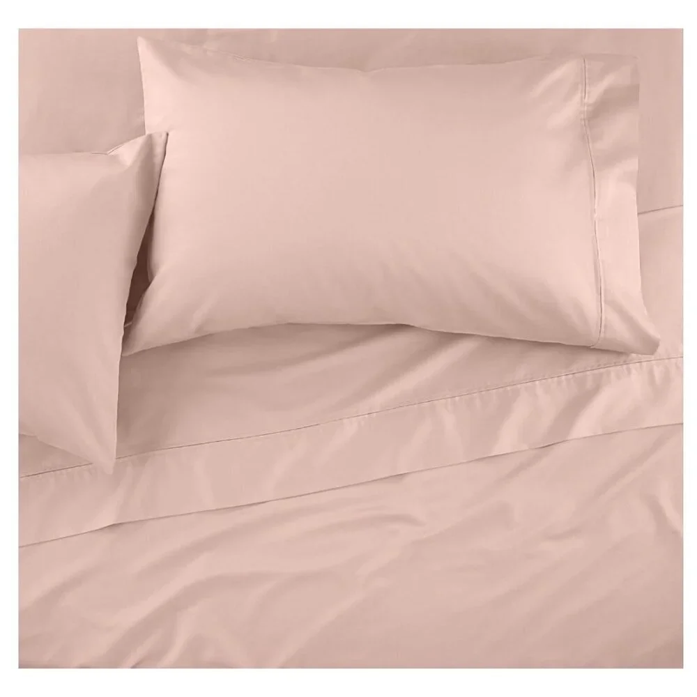 Gryphon Home Luxury Suite Pink Blush Soft 100% Supima Cotton FULL Sheet Set 4pc